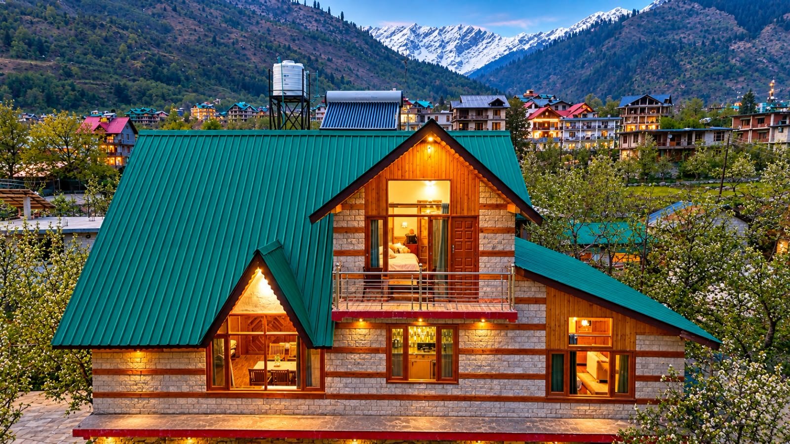 Beautiful mountain stay in Manali